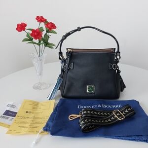 Dooney & Bourke Tassel Shoulder Bag Crossbody Satchel Made In USA